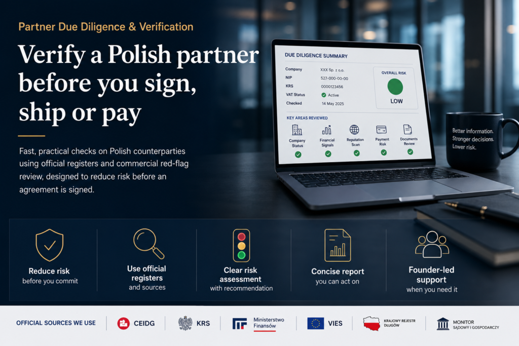 UK–Poland Market Entry & Business Development Experts"